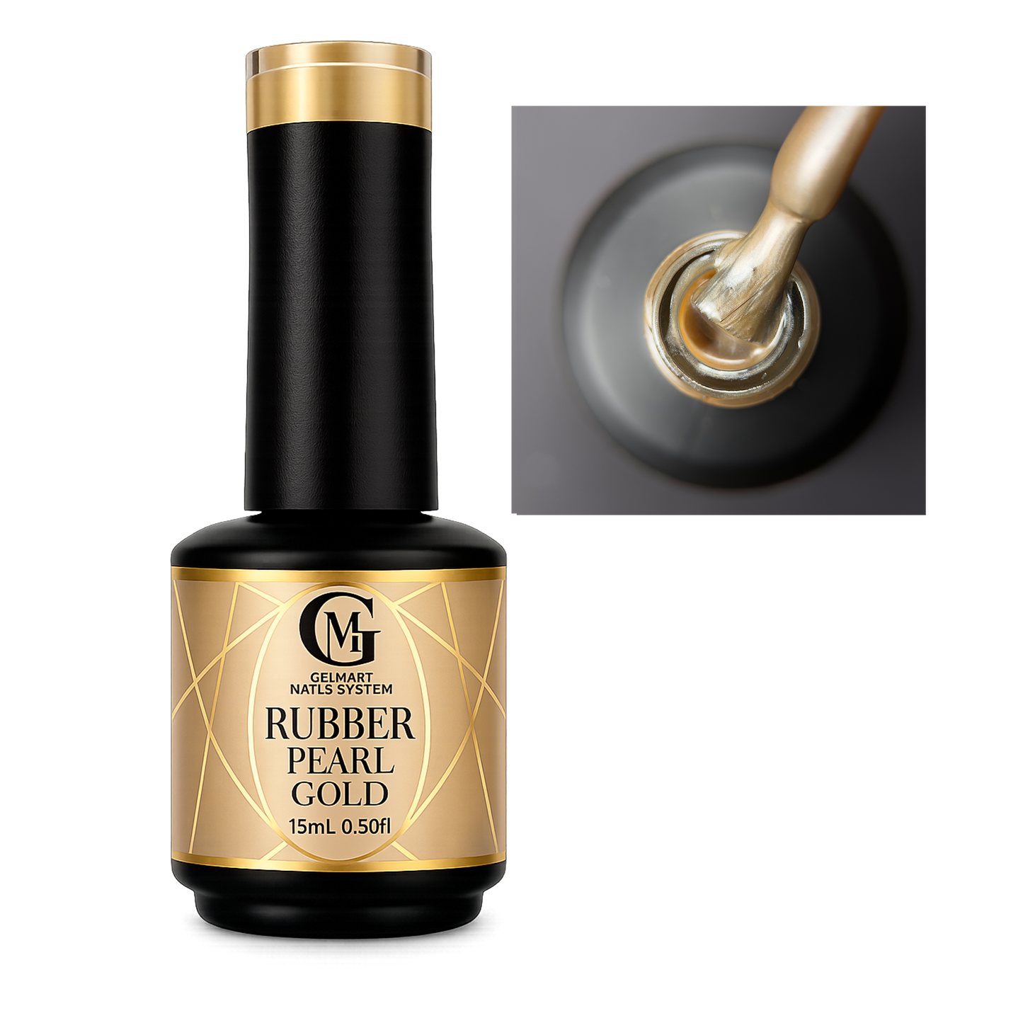 Rubber Pearl Gold