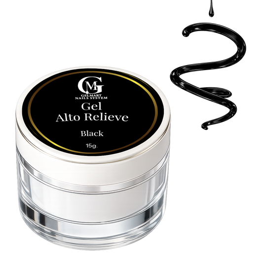 Gel Alto relieve Black